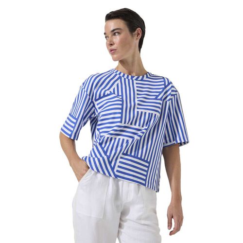 Marco Polo Spliced Stripe Tee